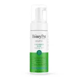 The Honey Pot Company | Cucumber Aloe Feminine Foaming Wash | 5.51 fl. Ounce. | 4 Pack | 163 Milliliters
