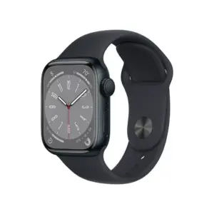 Open Box Apple Watch Series 8 (GPS) 45mm Aluminum Case Midnight Sport Band MNUJ3LL/A (Premium Edition)