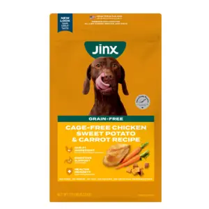 Jinx Cage-Free Chicken | Sweet Potato and Carrot Dry Dog Food | Grain Free | 11.5 lb. Bag | 11.5 lbs