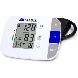 MABIS Universal Talking Blood Pressure Monitor | Upper Arm | Irregular Heartbeat Detection | 396-Reading Memory Storage for 4 User Profiles | FSA and HSA Eligible
