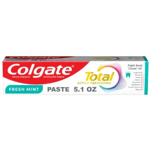Colgate Total Active Prevention Fresh Mint Toothpaste | 5.1 Ounce