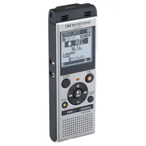 Olympus V420330SU000 OM SYSTEM WS-882 Digital Voice Recorder (Silver and Black)