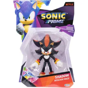 Jakks Pacific Shadow the Hedgehog Collectible Kids Shadow Action Figure | Black Red | 5 | 6.4 Ounce