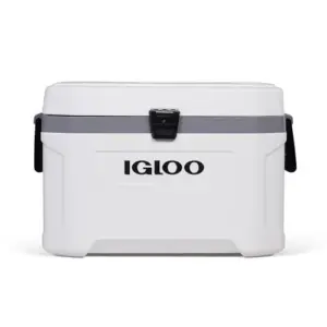 Igloo 70 QT Latitude Marine Ultra Cooler | White & Moonscape Gray