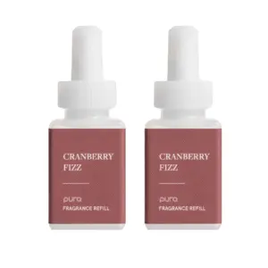 Pura | Fragrance for Smart Home Air Diffusers | Room Freshener | Aromatherapy Scents for Bedrooms and Living Rooms | Odor Eliminator | 2 Pack | Cranberry Fizz
