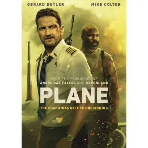 Plane (DVD) Starring Gerard Butler & Mike Colter