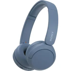 Sony WH-CH520 Bluetooth Noise Canceling On-Ear Headphones with Quick Charge | Blue
