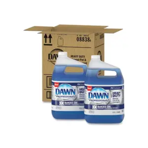 Dawn Heavy-Duty Manual Pot/Pan Dish Detergent | Original Scent | 1 gal Bottle | 2/Carton
