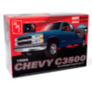 AMT: 1:25 Scale Model Kit | 1996 Chevrolet C-3500 Dually Pickup | 46 Parts | Easy Build New Tooling | Vehicle Building | Replica Extended Cab Truck