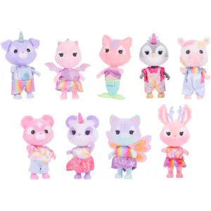 Honey Bee Acres Rainbow Ridge Rainbow Pals | 9 Miniature Doll Figures