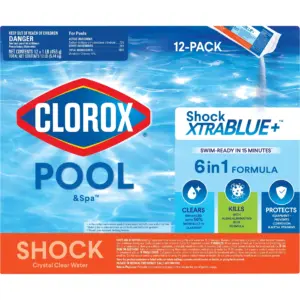 Clorox Pool&Spa Shock Plus Pool Shock for Swimming Pools | 12pk