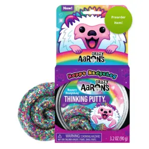 Crazy Aarons Putty Pets Happy Hedgehog Thinking Putty | Other | blue pink