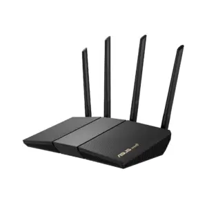 ASUS WiFi 6 Router (RT-AX57) | Dual Band Gigabit Wireless Internet Router | Gaming and Streaming | AiMesh Compatible | Included Lifetime Internet Security | Parental Control | MU-MIMO | OFDMA