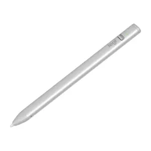 Logitech Crayon Digital Pencil (iPads with USB-C Ports) Featuring Apple Technology | No Lag Pixel-Precision | & Dynamic Smart Tip with Fast Charge | Silver