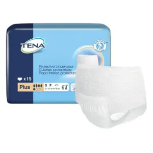 TENA ProSkin Plus | Breathable Underwear | Incontinence | Disposable | 2XL | 48 Ct