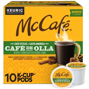 McCafe | Cafe Styles of Latin America Cafe de Olla Dark Roast K-Cup Coffee Pods | 10 Count