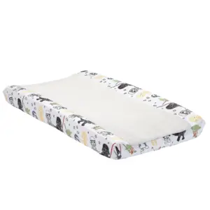 Lambs and Ivy Star Wars Classic Changing Pad Cover | Yoda/Darth Vader/R2-D2/C-3PO