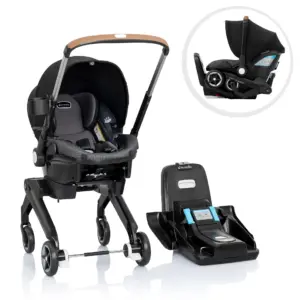 Evenflo Shyft DualRide Preemie & Infant Car Seat Stroller Combo 3-30lbs (Ayer Pink)