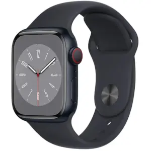 Open Box Apple Watch Series 8 (GPS) 45mm Aluminum Case Midnight Sport Band MNUJ3LL/A (Premium Edition)
