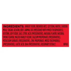 Milk-Bone Comfort Chews | Dog Chews with Unique Chewy Texture & Real Beef | 40.8 Ounce. Bag of 16 Chews