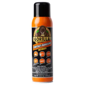 Gorilla Glue HD Contact Adhesive Spray 12.2oz Can Recommended Surface: Hardware | Single