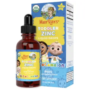 MaryRuth Organics Zinc Liquid Drops for Children's Health | Immunity | & Growth | 1 fl Ounce