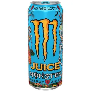 Monster Energy Juice Monster Mango Loco | Energy + Juice | 16 Ounce (Packaging May Vary)