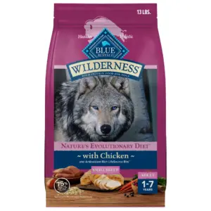 Blue Buffalo Wilderness High-Protein Adult Small Breed Dry Dog Food | Chicken | 13-lb. | 13 lbs