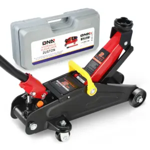 DNA Motoring TOOLS-00234 Low Profile Hydraulic Trolley Service Garage Floor Jack 2 Ton (Premium Edition)