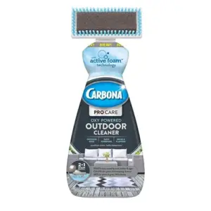 Carbona Pro Care Non-Scented Oxy Powered Outdoor Cleaner Foam | 22 Ounce | 2 Ct