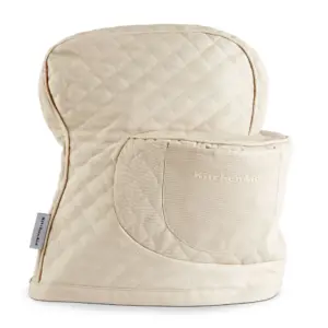 KitchenAid Quilted Fitted Tilt-Head Stand Mixer Cover Single Pack | Milkshake | 14.375x18 | Tan