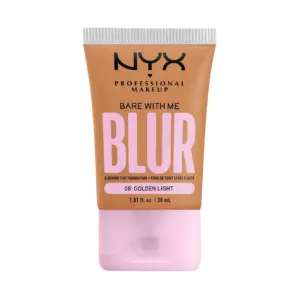 NYX Professional Makeup Bare with Me Blur Skin Tint Foundation | Medium Coverage | Golden Light | 08 Golden Light