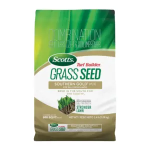 Scotts Turf Builder Grass Seed Southern Gold for Tall Fescue | 2.4 lb. | 2.4 lbs