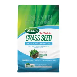 Scotts Turf Builder Grass Seed Kentucky Bluegrass Mix | 2.4 lbs. | 1
