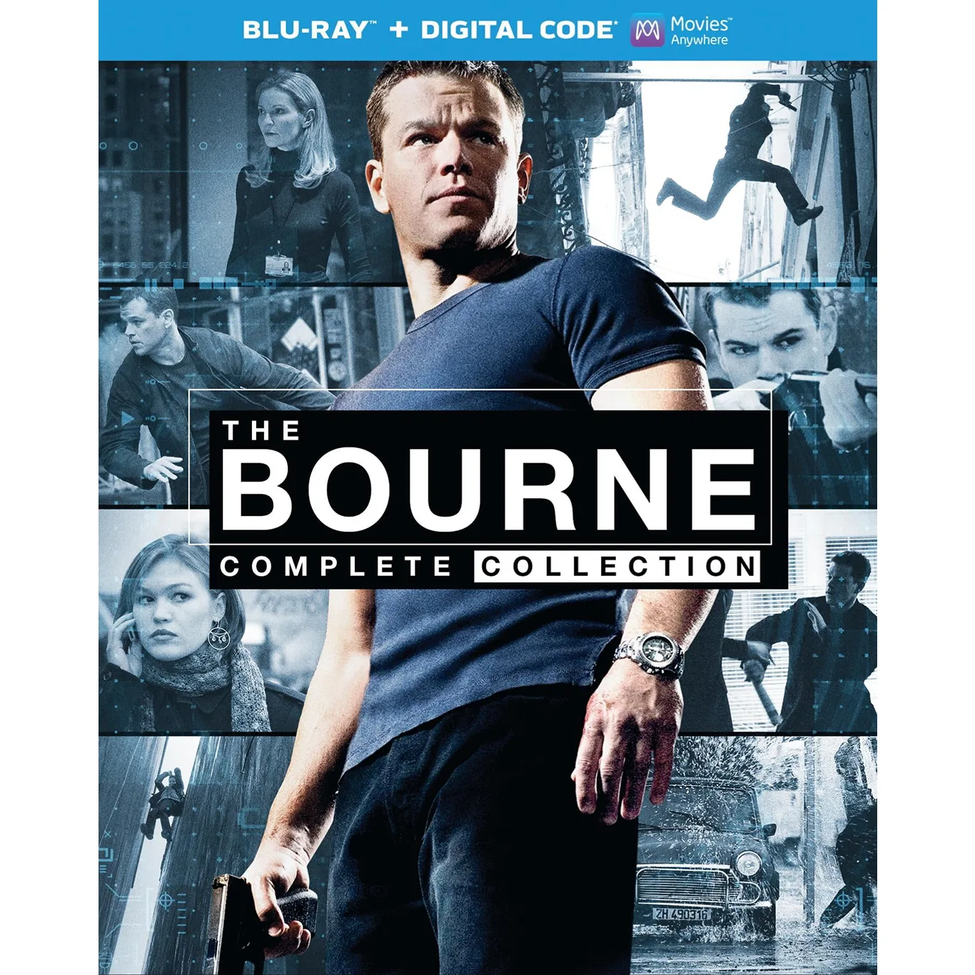 The Bourne Complete Collection (Blu-ray + Digital Copy) | Universal Studios | Action and Adventure