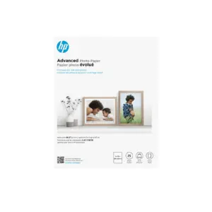 HP Advanced Photo Paper Glossy 65 lb 8 x 10 Inch. (203 x 254 Millimeters) 25 sheets