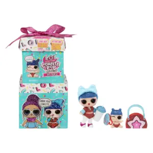LOL Surprise! Confetti Pop Birthday Sisters | Collectible Limited Edition Doll | Lil Sister | 10 Surprises | Confetti Unboxing | Accessories | Present Box Girls Toy Gift