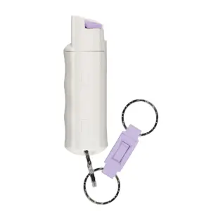SABRE Pepper Spray with Glow Inch the Dark Case & Quick Release Keychain