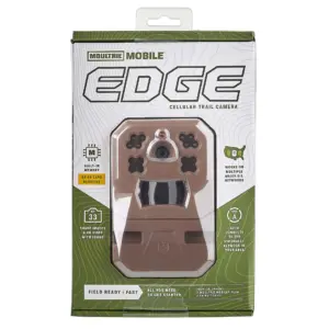 Moultrie Edge Cellular Trail Camera | 33MP | 720p Video | Nationwide 4G LTE | HD Video-Audio | Built Inch Memory | Cloud Storage