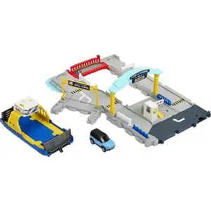 Matchbox Kids Action Drivers Ferry Port Vehicle Playsets | Gray | One Size | Multi-color | Multicolor