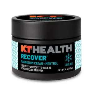(2 pack) KT Tape KT Health Activate Warming Magnesium Cream | Pre-Workout Anti-Stiff Muscle Rub | White | 1 Ea
