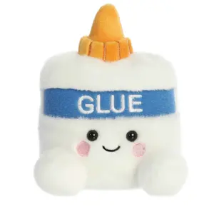 Aurora | Mini White Palm Pals | 5 Gooey Glue | Adorable Stuffed Animal