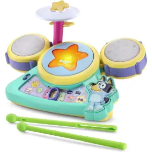 VTech Bluey Hooray Drum Set (Premium Edition)