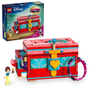 LEGO Disney Snow Whites Jewelry Box | Snow White & Evil Queen Mini Doll Figures Included | Birthday Gift for Girls & Boys Ages 6+ | 43276