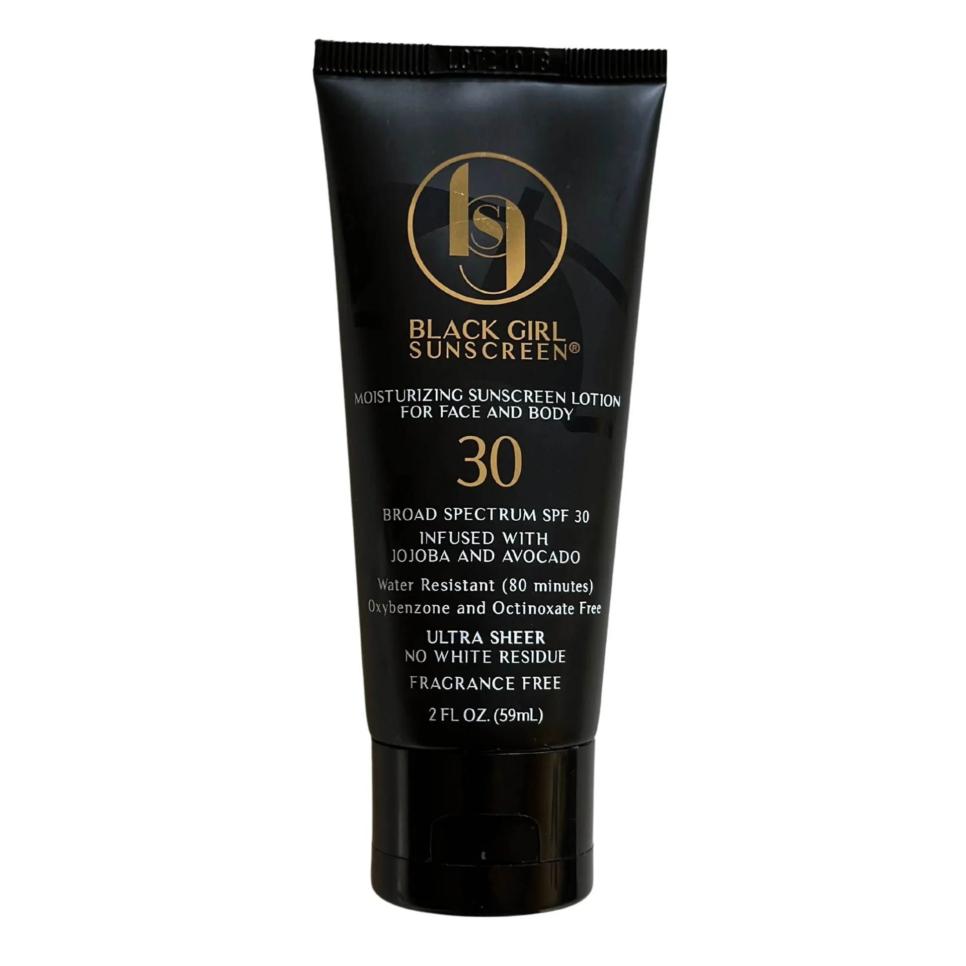 Black Girl Sunscreen | Broad Spectrum Lotion | SPF 30 | 2 floz | Single