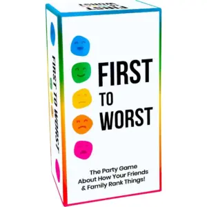 FIRST TO WORST | The Family Party Game About How Your Friends & Family Rank Things