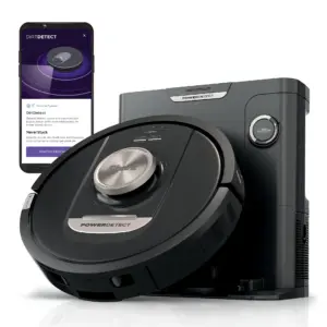 Shark PowerDetect Self-Empty Robot Vacuum with NeverStuck and Detect Technologies | Auto Deep-Clean Carpets and Hardfloors | HEPA Bagless Base Neutralizes Odors | for Pet Hair | WiFi | RV2820AE