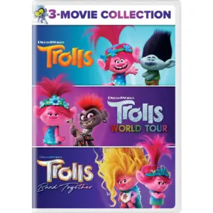 Trolls 3-Movie Collection (DVD) (Premium Edition)
