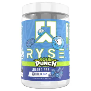 RYSE Pre Workout Sour Punch Blue Rasp 25 serv (Premium Edition)