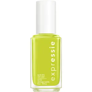 essie Expressie Nail Polish | Main Character Moment | Green | 0.33 fl Ounce Bottle | 28 Main Character Moment | Lime Green | Single